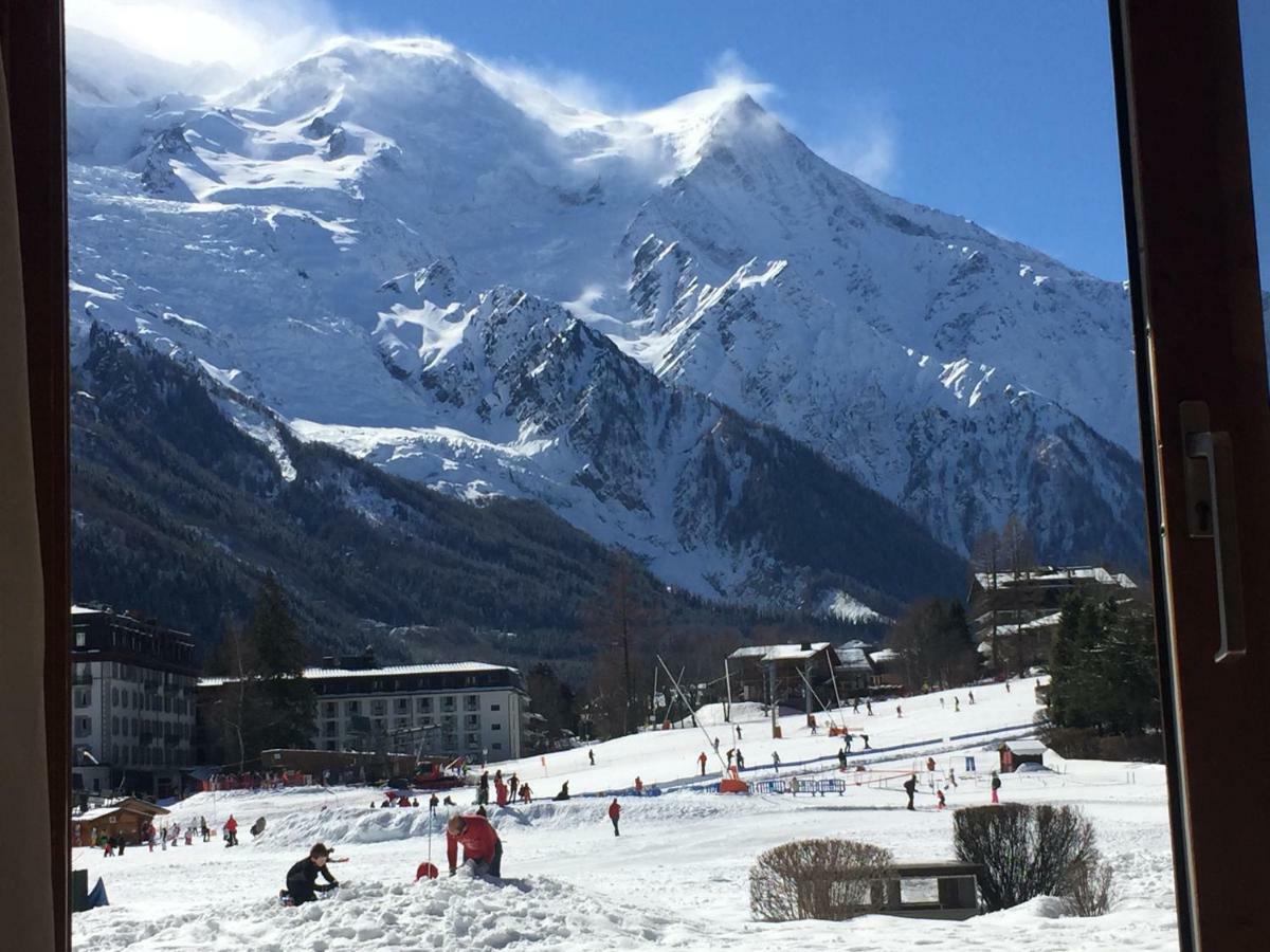Front Ski Slope Chamonix Apartment Exterior photo