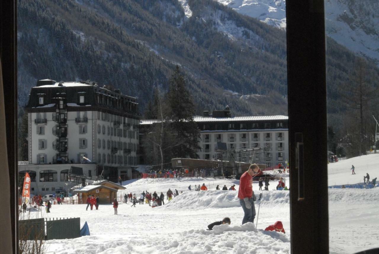 Front Ski Slope Chamonix Apartment Exterior photo